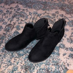 Black booties